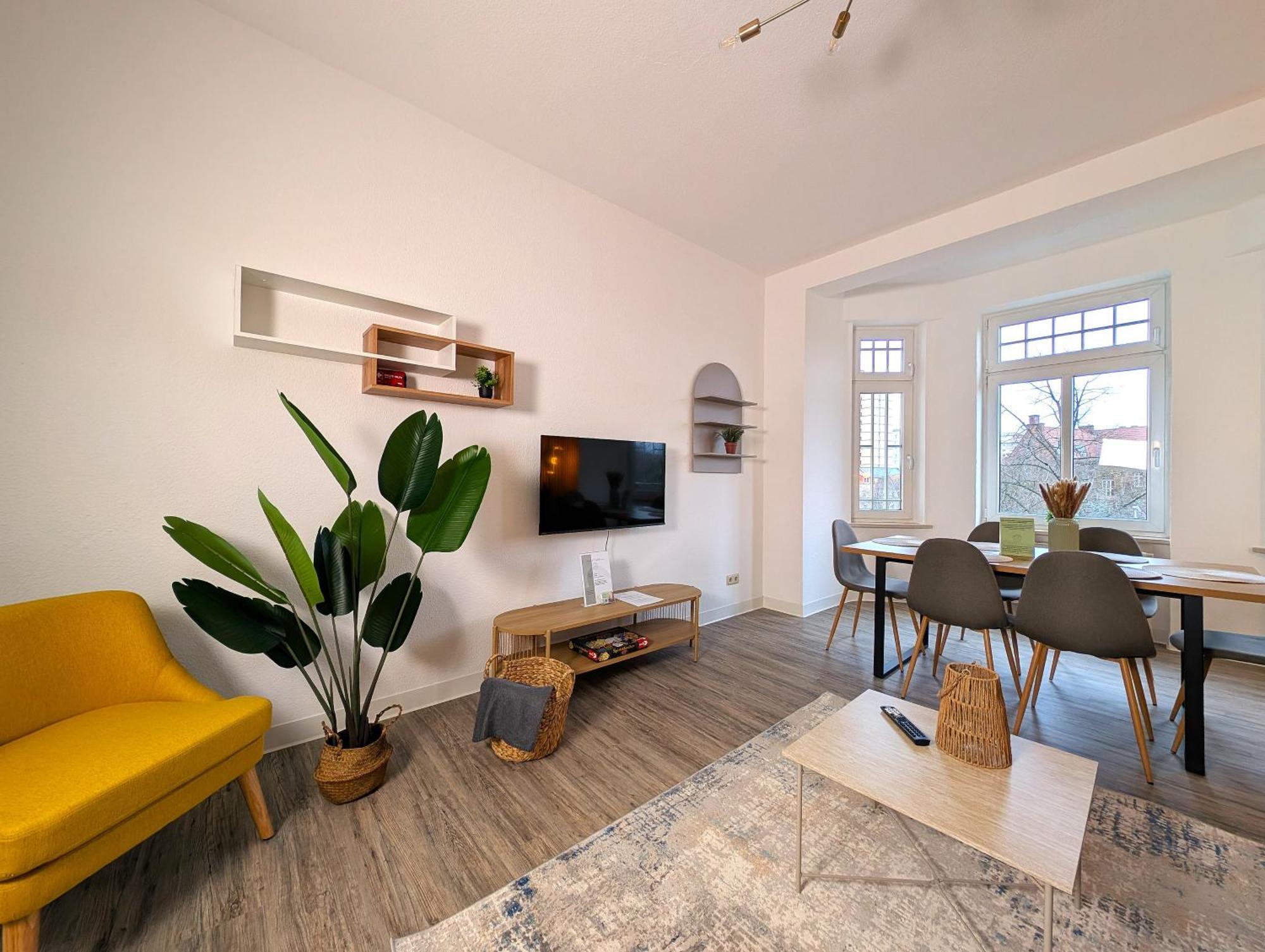 Apartment Bohnapartments Stauffenberg - Gratis Parkplatz - 2 Badezimmer - 3 Schlafzimmer - Wlan
